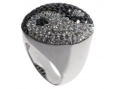 Кольцо, серебро 925, кристалл Сваровски 018 02 21-04065 2009 г инфо 5815w.