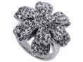 Кольцо, серебро 925, кристалл Сваровски 018 02 21spk-00512 2009 г инфо 7164w.
